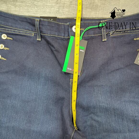 Style & Co. Mid Rise Trouser Jeans Size 14 - Picture 4 of 6